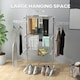 image 9 of HOMCOM 3 Layer Folding Cloth Hanger Stand Towel Hanging Dryer Rack Holding Airer