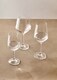 image 3 of Ada Set of Four Crystal Wine Glasses