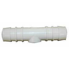3/4 Straight Hose Connector Plumbing Component - White - One Size