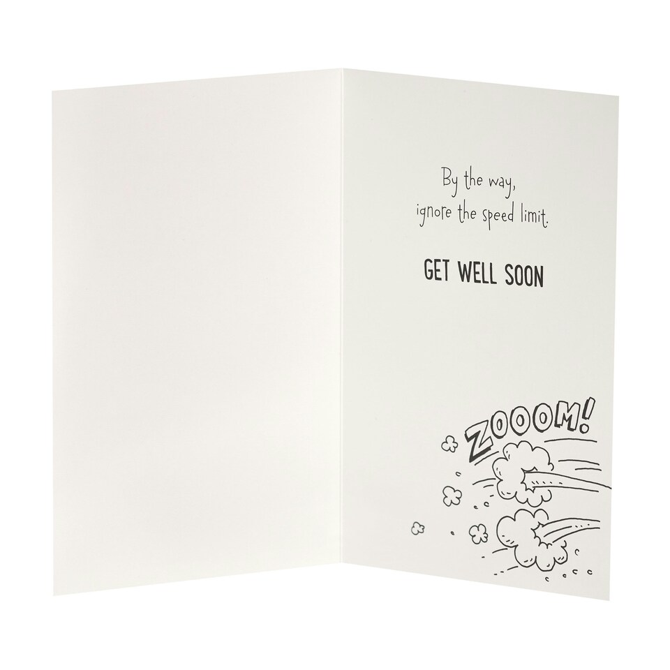 image 1 of Get Well Card - Road To Recovery