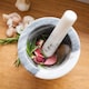 image 3 of Judge White Marble Large Mortar & Pestle 13cm