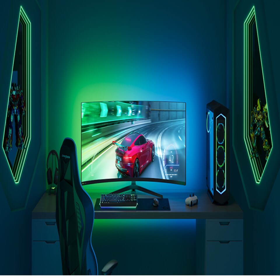 image 1 of GOVEE PC STRIP LIGHT - 27-24 INCH PC