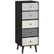 image 6 of HOMCOM Chest of Drawers, 5 Drawer Storage Organizer Unit Bedroom
