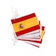image 3 of Spain Flag Rectangle Party Bunting 10m with 20 Flags
