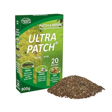Pronto Seed Ultra Patch Patch & Repair Grass Seed Mix 1.2kg - Lawn Repair for Bare Patches | Green | Green lawn repair mix | 1