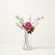 image 7 of Homescapes Artificial Stem of Dried Pink Peony Flowers, 48 cm