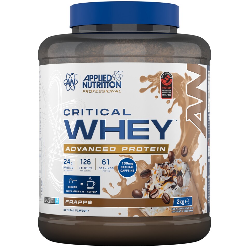 image 1 of Applied Nutrition Critical Whey Advanced Protein Powder - Frappe - 61 Servings