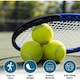 image 8 of BLUOM Pack Of 24 Tennis Balls Pack with Mesh Carry Bag for All Courts Pressureless