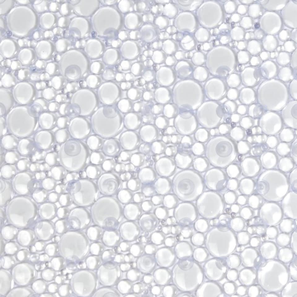 image 1 of Hyrdro Anti Slip Clear PVC Shower Mat 50cm x 50cm | Clear | Clear | 1