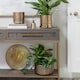 image 10 of Solis Embossed Planter Gold Gold