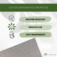 image 4 of Marco Paul Grey Geometric Pattern Outdoor Rug 150 x 210cn Grey | 180 x 120cm