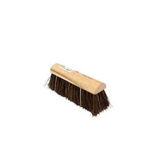 Hills Brushes Bassine Yard Broom - Brown - 10in