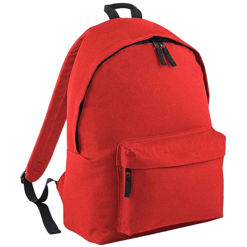image 1 of Bagbase Original Plain Backpack - Bright Red - One Size