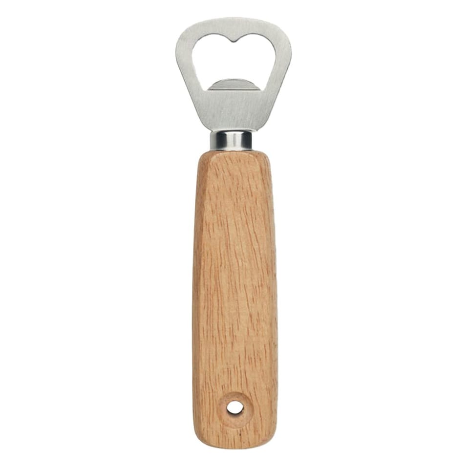 image 1 of MidOcean Barto Bottle Opener - Wood - One Size