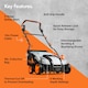 image 7 of VonHaus Lawn Scarifier 1800W