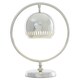 image 3 of Interiors by Premier Circle Table Lamp Silver