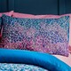 image 7 of Catherine Lansfield Satin Animal Print Teal Duvet Cover Set Multi | Single