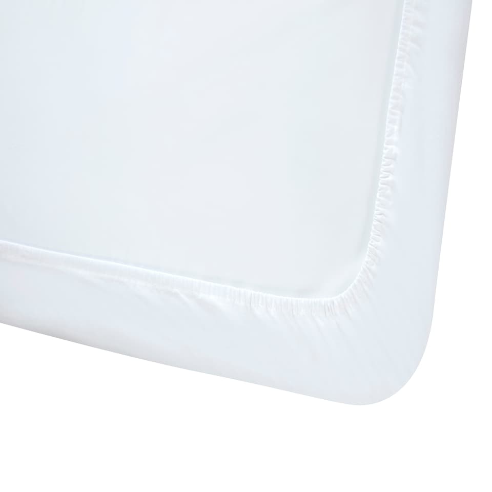 image 1 of Clair De Lune Anti-Allergy Quilted Mattress Protector Cot bed for Cot Bed White | One Size