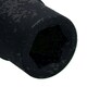 image 4 of 1" Drive 27mm Double Deep Impact Impacted Socket 6 Sided Single Hex HGV
