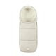 image 2 of Newborn Cocoon 2-in-1 Carrycot & Footmuff, Birth-6 Months, Universal Fit, Faux Fur Lining, Shower-resistant, Removable Head Support (Stone)