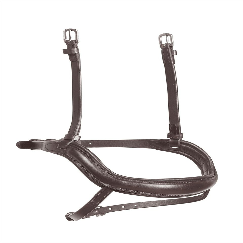 image 1 of Shires Velociti Ergonomic Flash Noseband Brown | Size: Cob
Colour: H.Brown