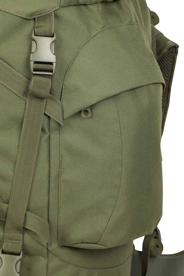 image 1 of Mountain Warehouse Tor 65L Rucksack Adjustable Back Water Resistant Hiking Backpack