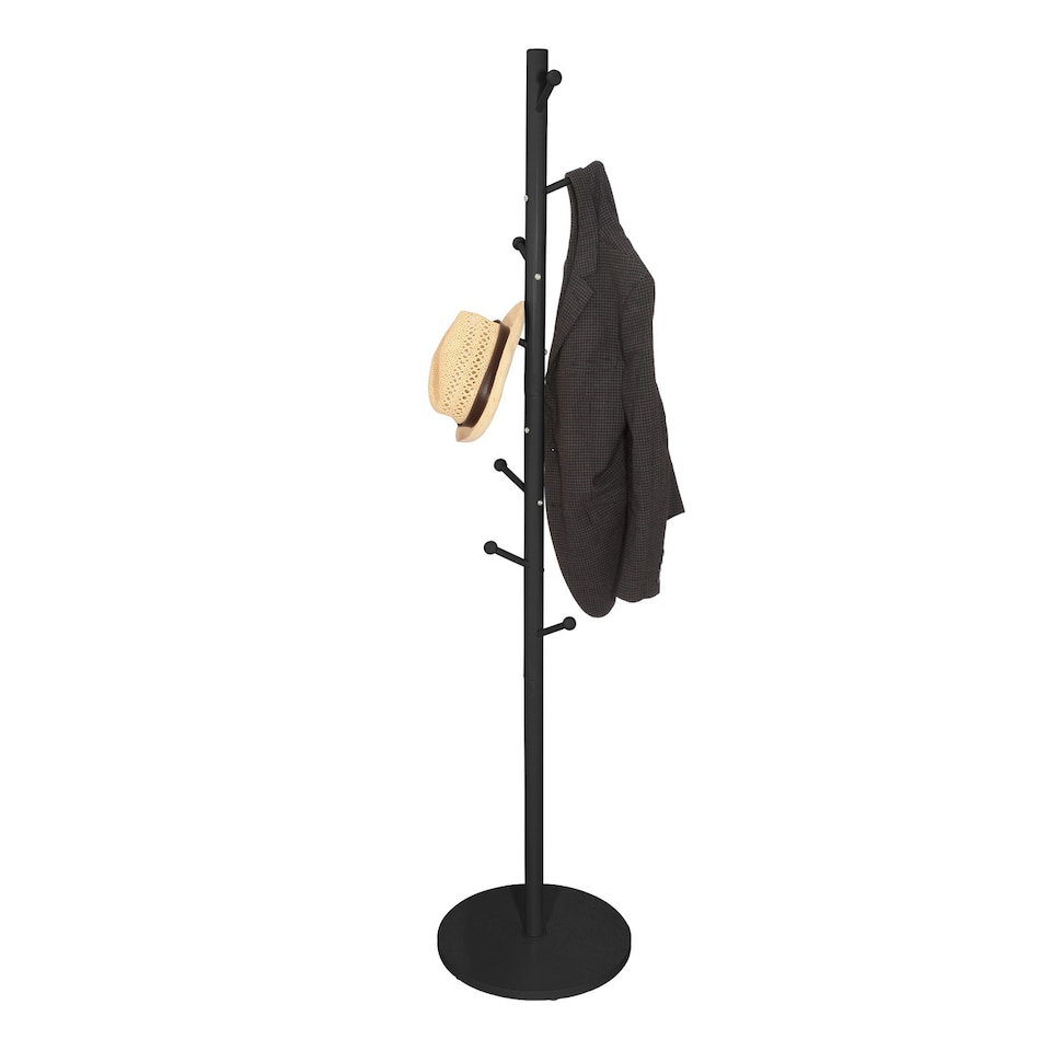 image 1 of Freestanding Coat Rack Tree Branch Hanger Stand | Black | Not provided | 1