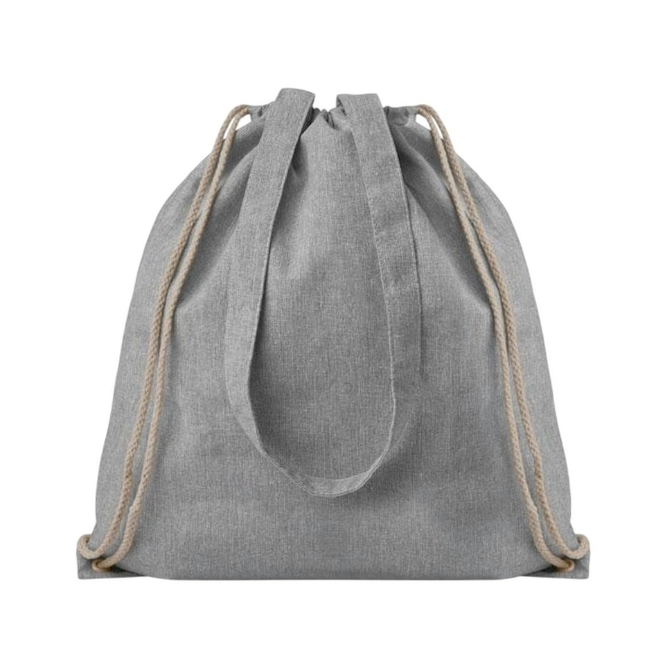 image 1 of MidOcean Moira Duo Drawstring Bag - Grey - One Size Grey