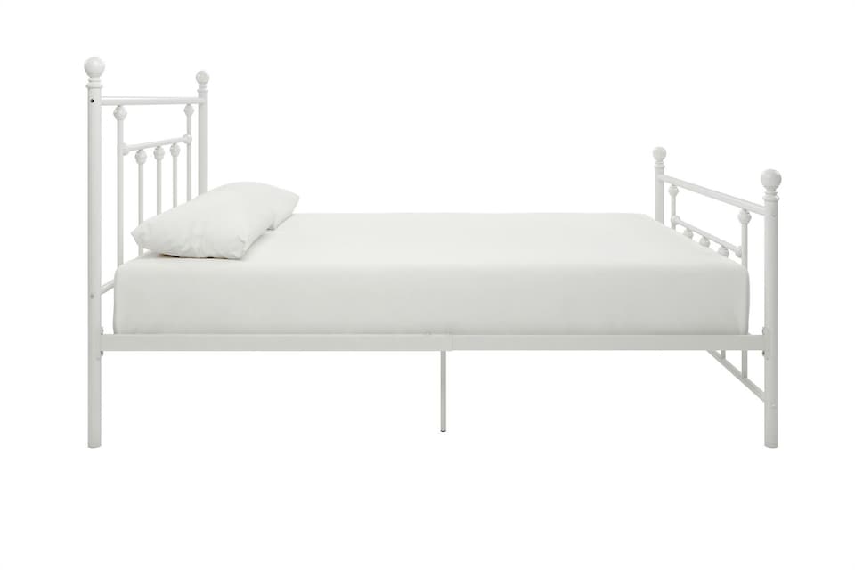 image 1 of Manila Metal Bed White, Double