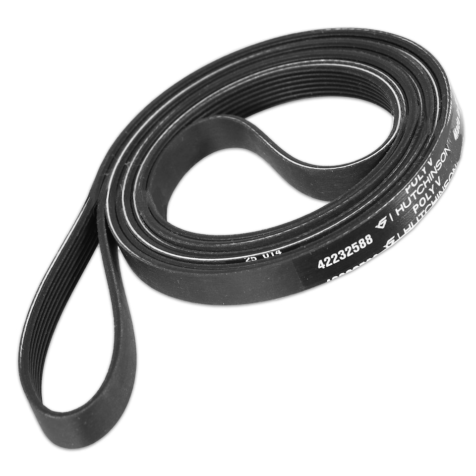 image 1 of SPARES2GO Poly-V Drive Belt for Logik L8W6D LCD7W LCD8W LCD9W LHP8W LHP9W LHP10W Tumble Dryer (7PH2012 SH200)