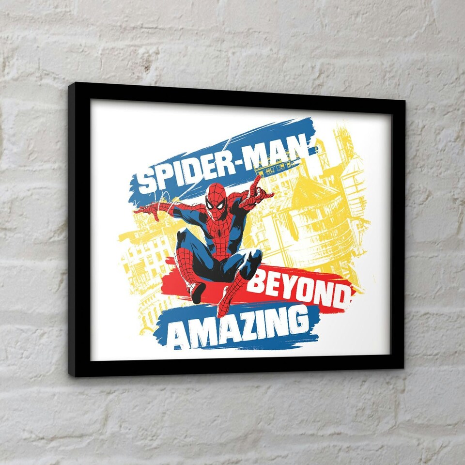 image 1 of Spider-Man (Beyond Amazing 2) Framed 30x40cm Print