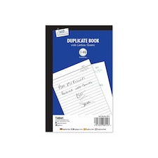 Just Stationery Tallon Carbon Copy Notepad - Blue/White - One Size