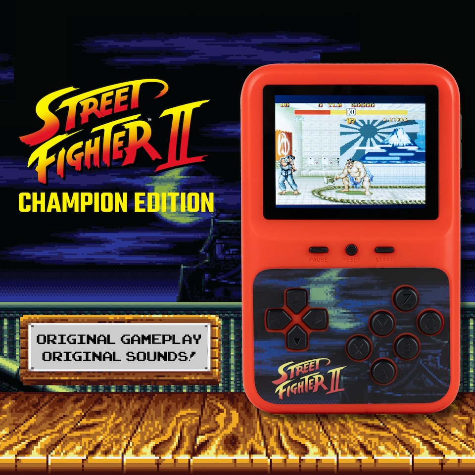 image 1 of Street Fighter II Champion Edition Colour Handheld Game with LCD Screen
