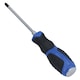 image 4 of PH1 x 100mm Phillips Premium Screwdriver Magnetic Hardened Tip + Rubber Grip