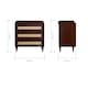 image 4 of Tutti Bambini Japandi 3pc Room Set - Warm Walnut