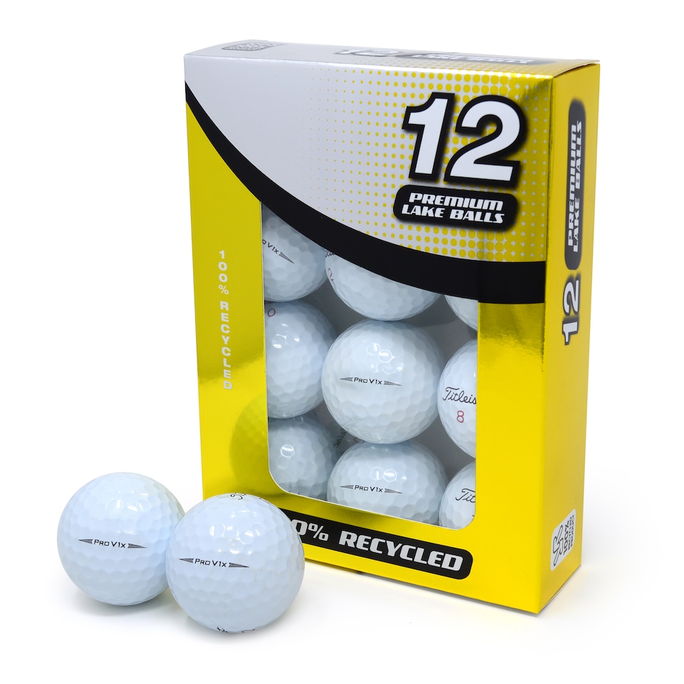 Titleist Pro V1x Lake Golf Balls Grade A - 12 Pack - Tesco Groceries