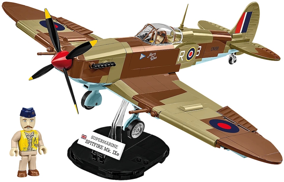 image 1 of Cobi 5764 World War II  Supermarine Spitfire MK.IXE 364 pcs