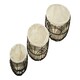image 5 of Interiors By Premier Sturdy Set Of 3 Rattan Baskets, Wicker Storage Baskets, Laundry, or Washing Bins, Ideal Decorative Hampers Black