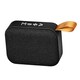 image 1 of Avenue Fashion Fabric Bluetooth Speaker - Deep Black - One Size