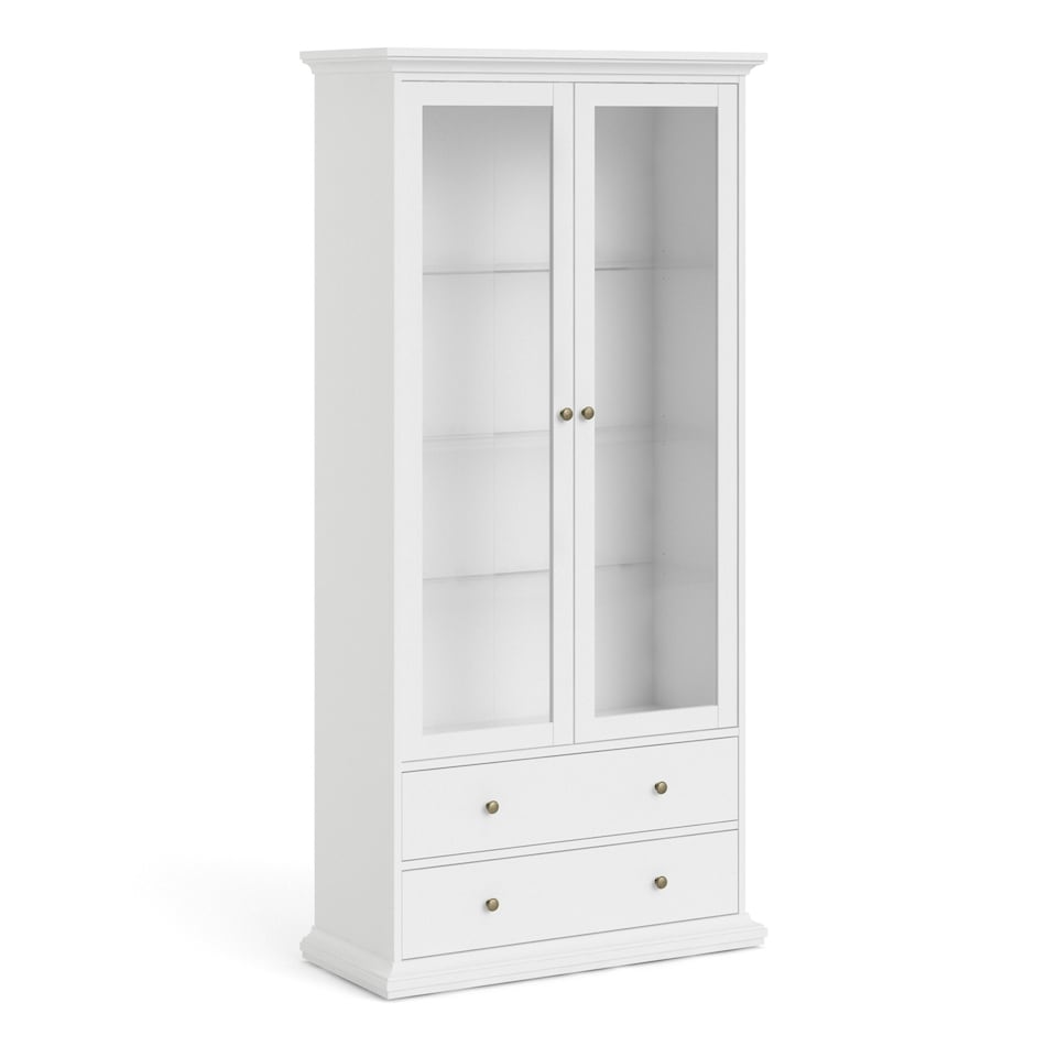 image 1 of Paris China cabinet in White