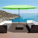 image 2 of Outsunny 4.6M Garden Patio Umbrella Canopy Parasol Sun Shade with Base