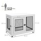 image 7 of PawHut Pet Crate End Table w/ Soft Washable Cushion for Lage Medium Small Dogs
