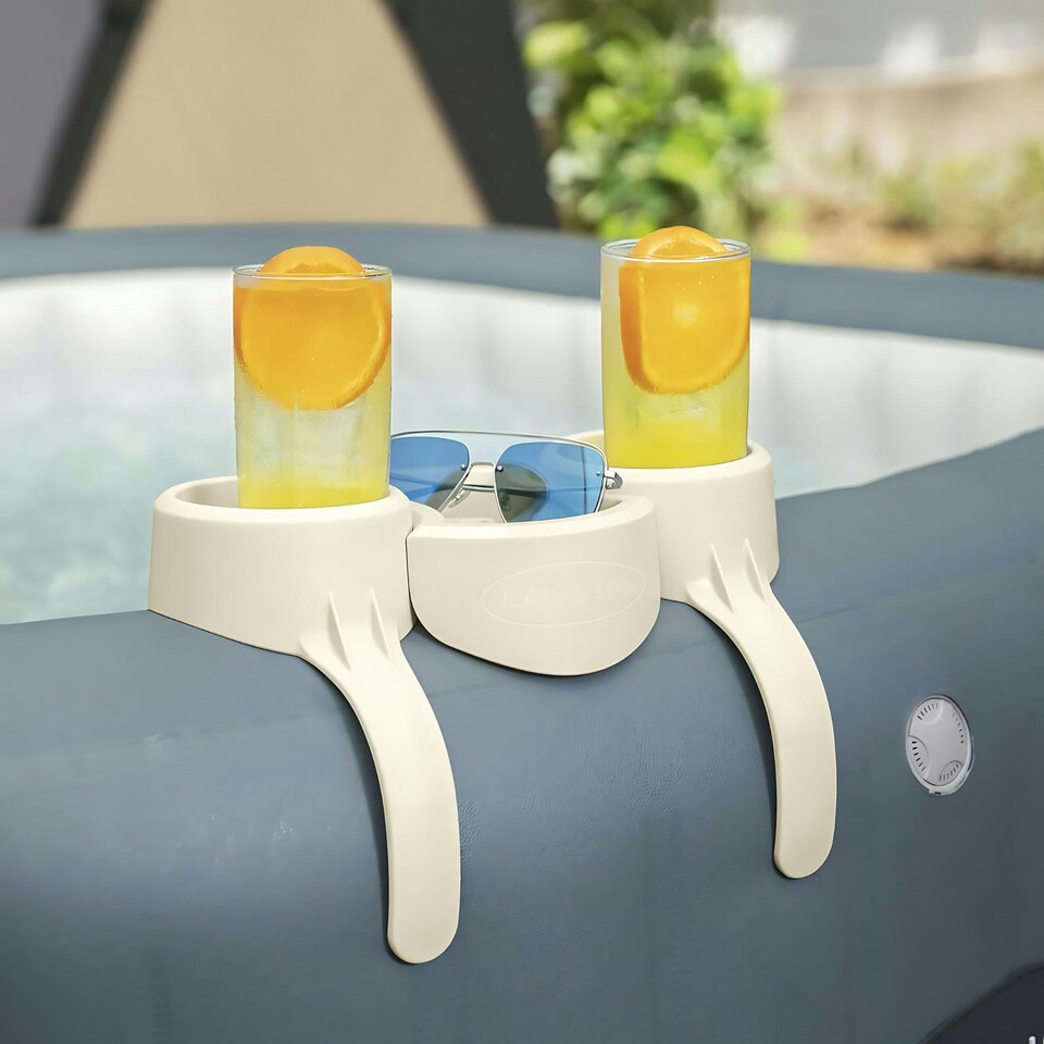 image 1 of Lay-Z-Spa Hot Tub Drinks and Food Holder Inflatable Spa Accessory
