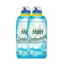 Fairy Outdoorable Fabric Conditioner 966ml 69 Washes | Blue | 2 - Blue | 138 Washes | 2