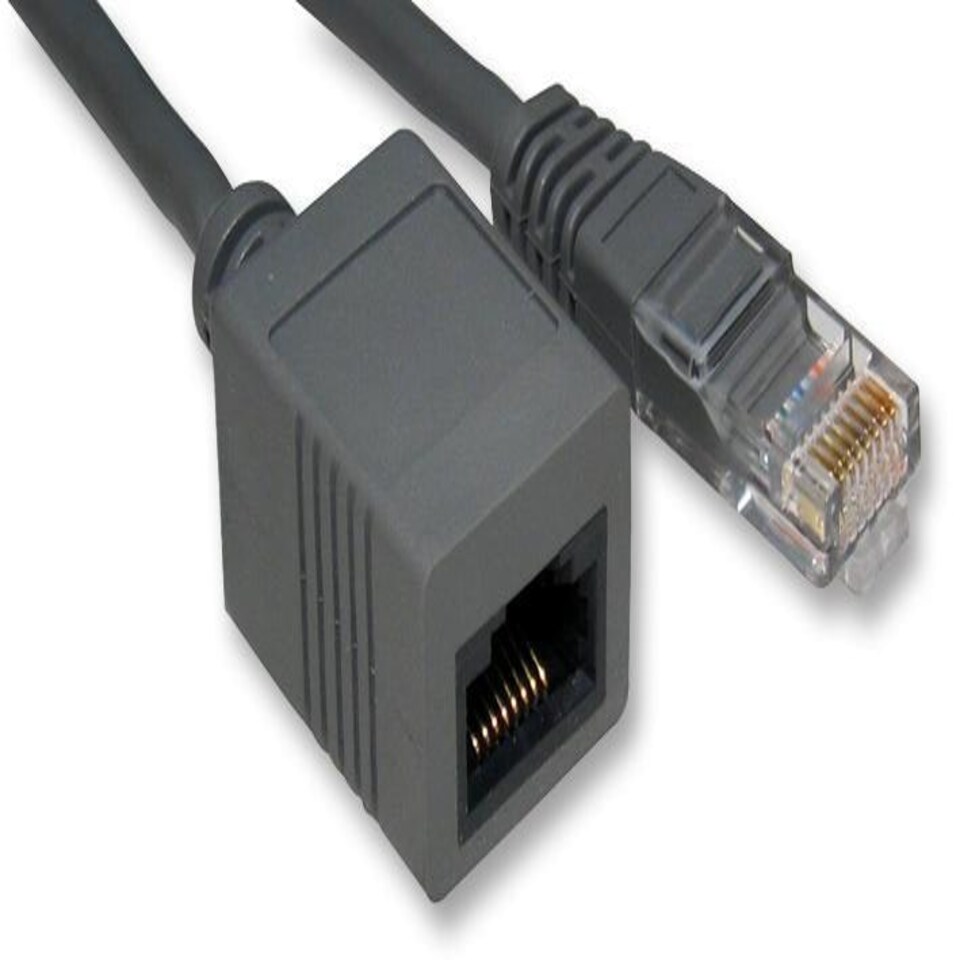 PRO SIGNAL - RJ45 Male to Female Cat5e UTP Extension Lead, 10m Grey