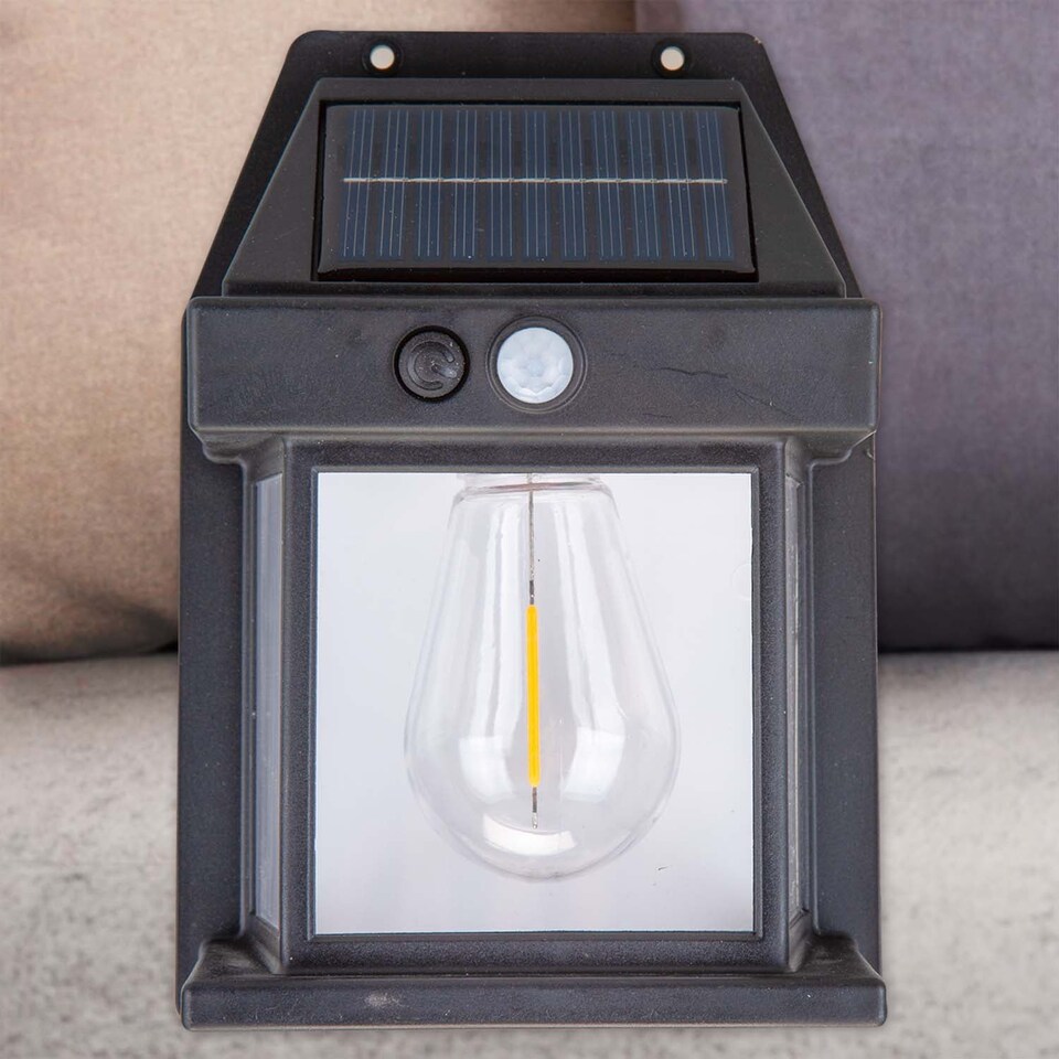 image 1 of Orma Solar Security Light Motion Sensor Black - 17cm x 10.5cm