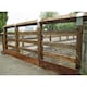 image 2 of PACK OF 15 (Total 15 Units) - 25mm x 100mm (4" x 1") Sawn Timber Brown Pressure Treated Carcassing Timber - 2.1m Length
