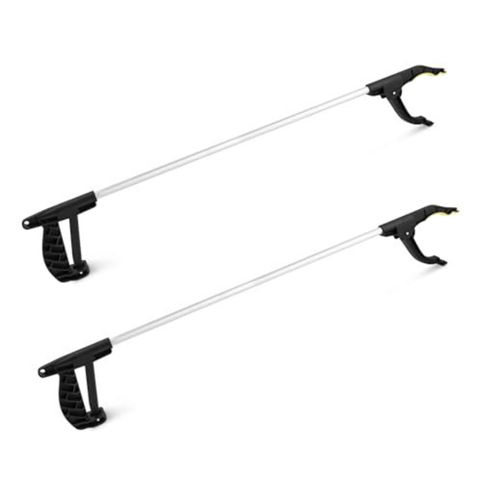 image 1 of Keplin Litter Picker 75cm Long Reach Grabber Tool with Magnetic Pick Up Tip, Pack of 2