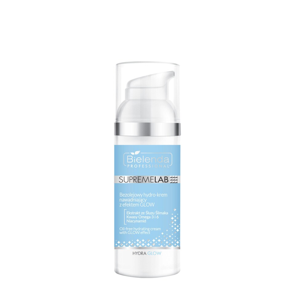 image 1 of Bielenda Professional Supremelab Hydra Glow Oil-free Hydrating Hydro Cream with Glow Effect 50ml