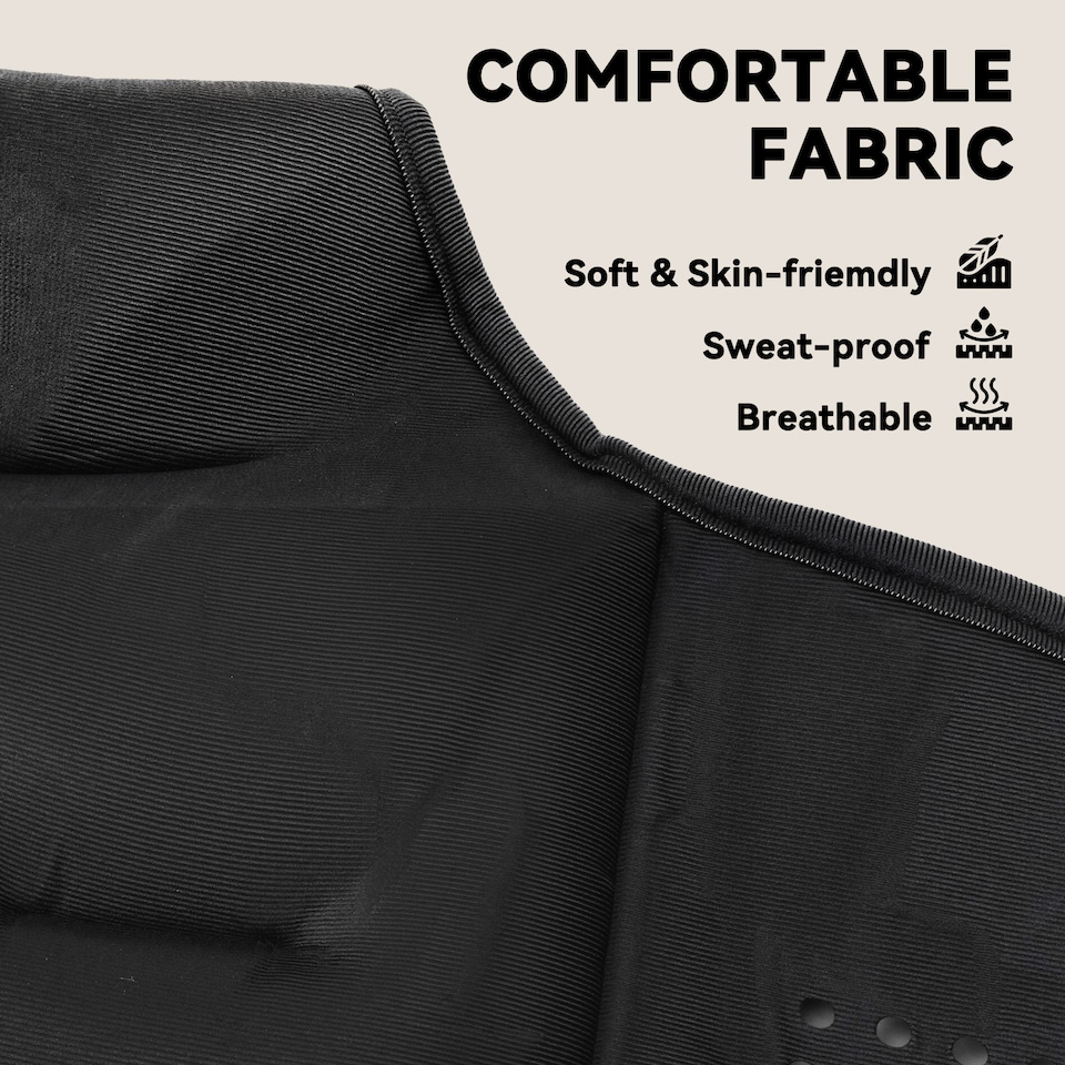 image 1 of SPORTNOW Weighted Vest, 10kg Running Weight Vest with Adjustable Straps and Reflective Strips, for Men and Women Strength Training, Cardio